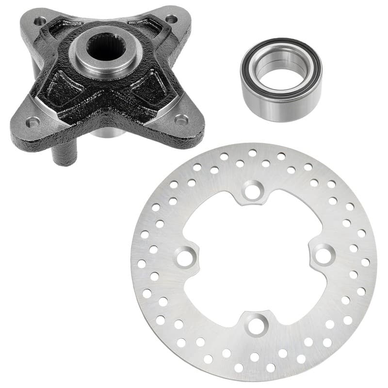 Rear Brake Disc Rotor Wheel Hub Bearing for Polaris RZR 4 900 / RZR 900 2014
