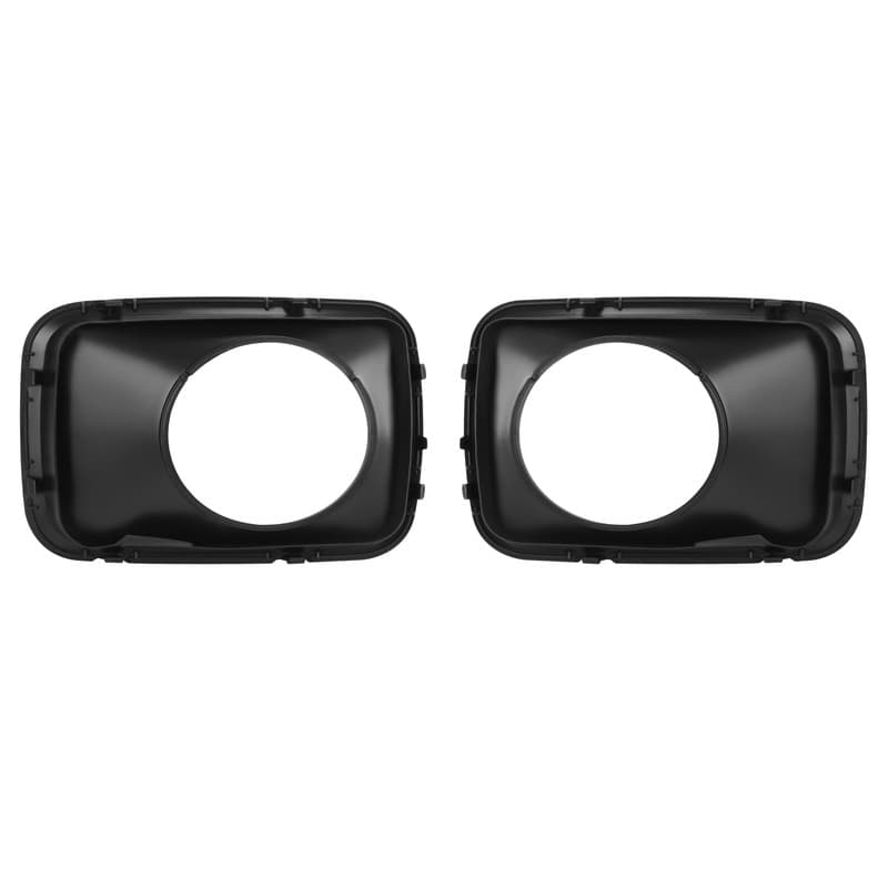 2Pcs Fog Light Trim Set Fog Light Cover LH & RH Sides For Honda Pilot 2009-2011