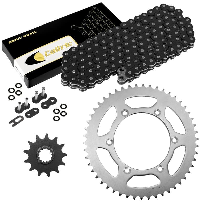 Black O-Ring Drive Chain & Sprockets Kit for Suzuki RMX250 1989-2001