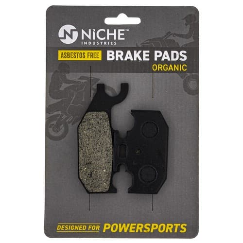 NICHE Brake Pad Set Can-Am Outlander Maverick Front Right Rear Organic 705600349