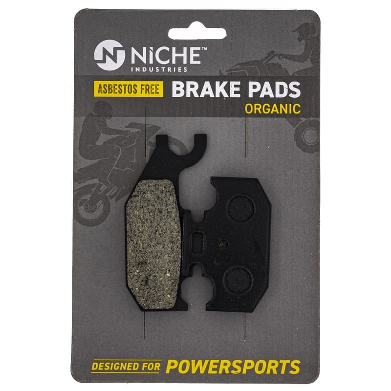 NICHE Brake Pad Set Can-Am Outlander Maverick Front Right Rear Organic 705600349