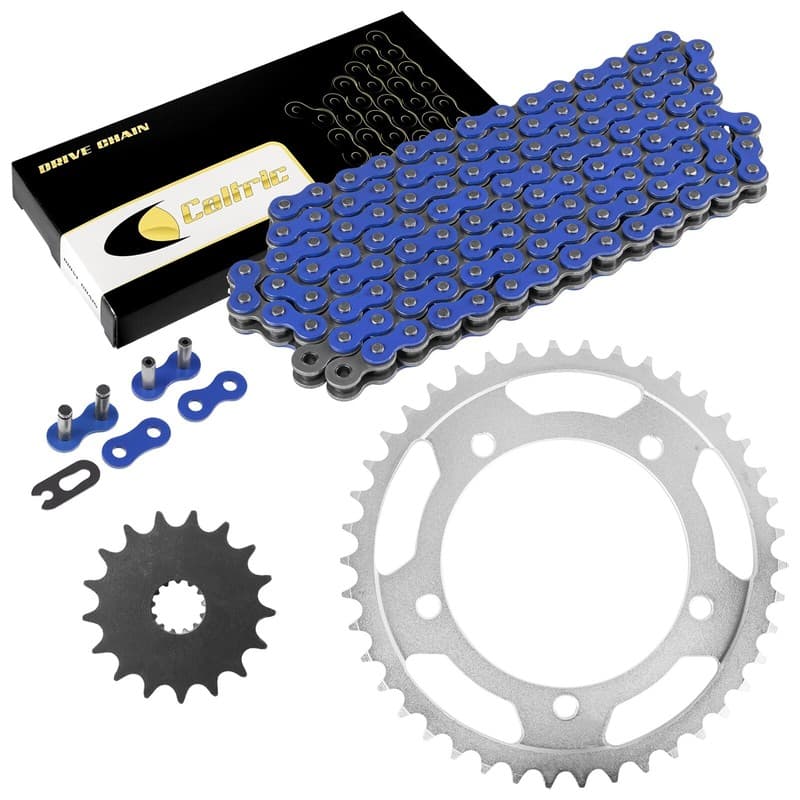 Blue Drive Chain And Sprocket Kit for Suzuki GSX-R1000 2001-2006 525-Chain