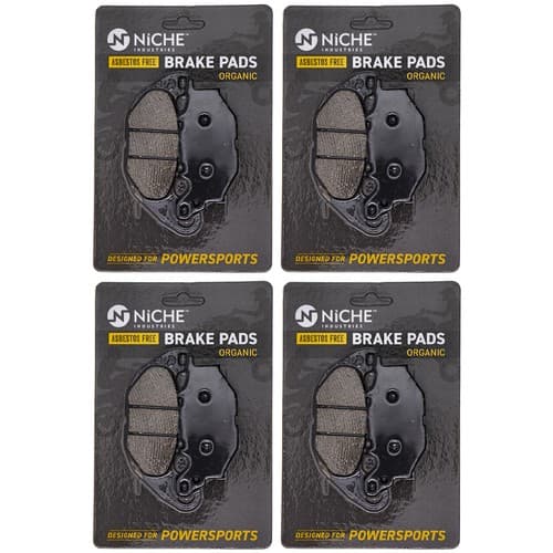 NICHE Brake Pad Set for Yamaha YZF R3 1WD-25805-00-00 Front Organic 4 Pack