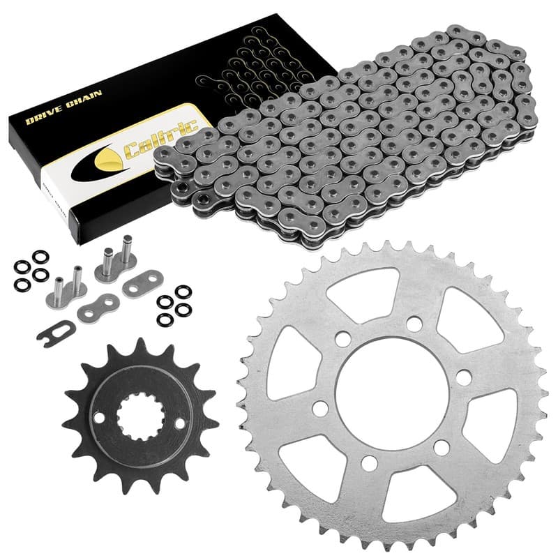 O-Ring Drive Chain & Sprockets Kit for Kawasaki ZX-6R ZX-6Rr Ninja  2005 2006
