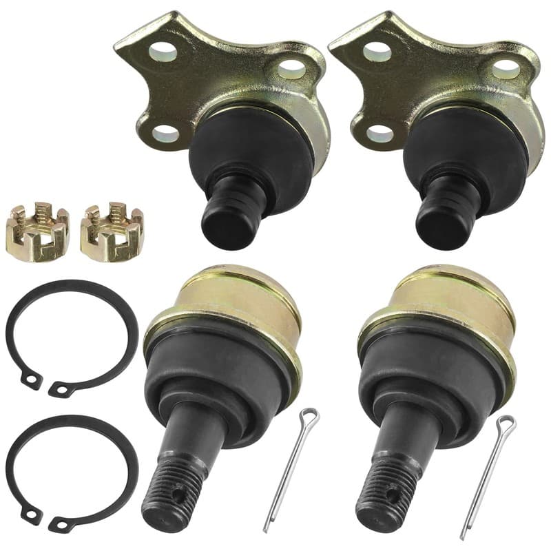 4 Upper / Lower Ball Joints for Can-Am Outlander Max 650 EFI STD XT 4X4 2006-12