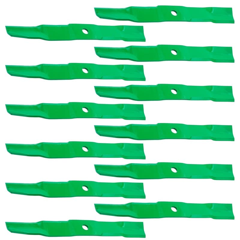 Caltric M128485 Mower Deck Blades For John Deere F620 F68 F687 F735  60" Mulch