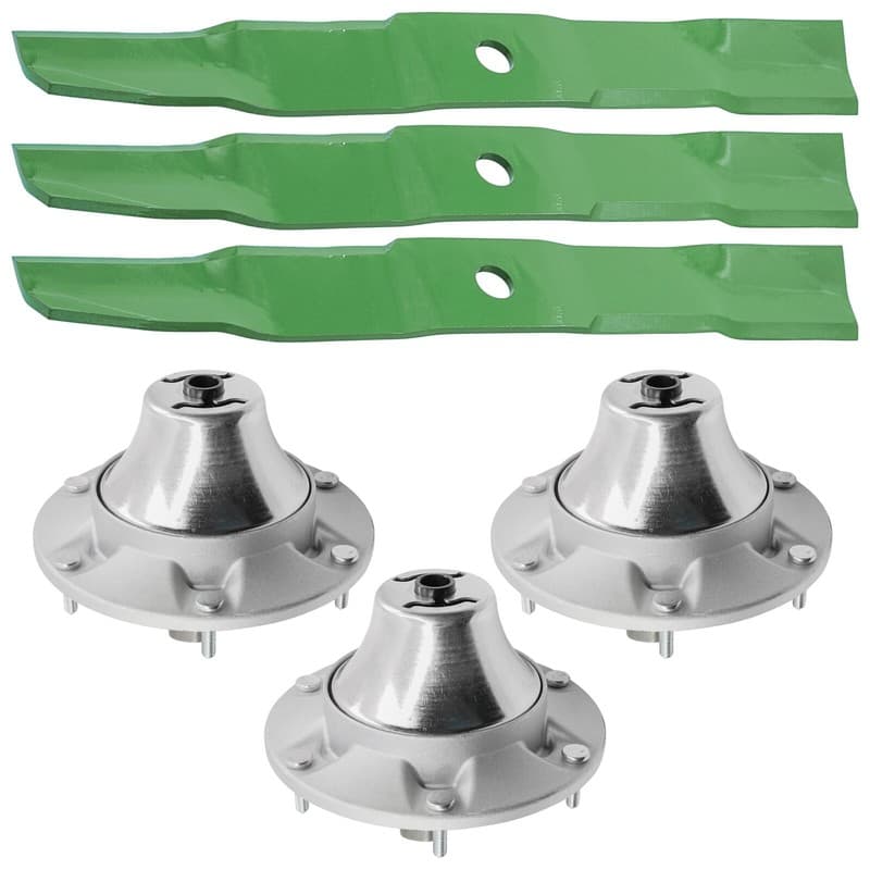 M128485 TCA24880 Spindles & Blades For John Deere Z520A Z720A Z820A Z830A  60"