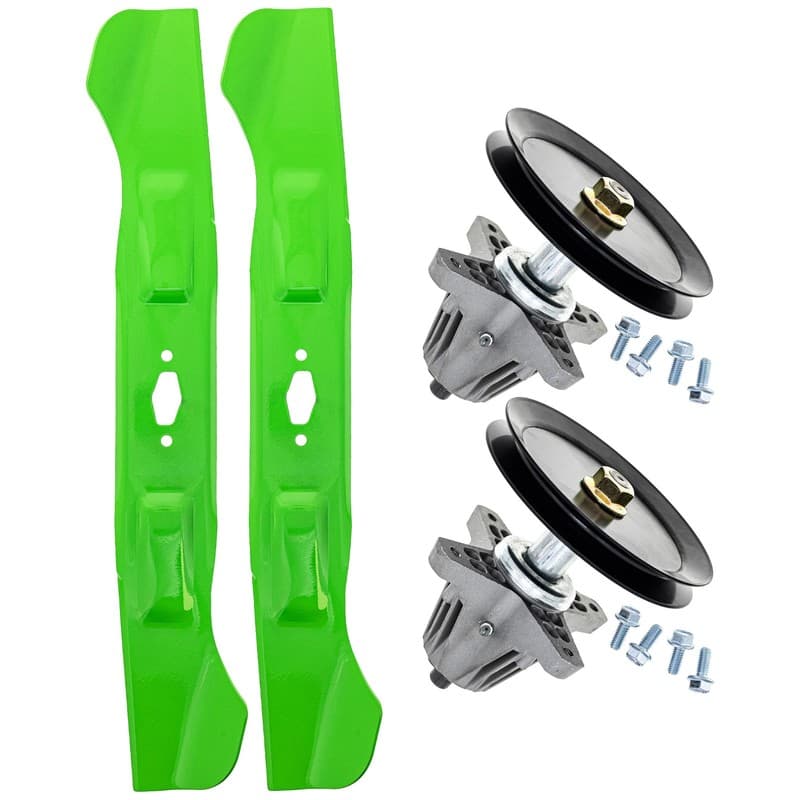 8TEN Blade Spindle Kit for Cub Cadet MTD XT1-LT46 618P09258 742P05510-X 46-Inch