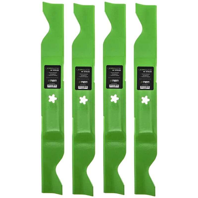 LawnRAZOR Mower Blade for Husqvarna RZ4623 YTH22V46 RZ5424 YTH21K46 Z246 4-Pack