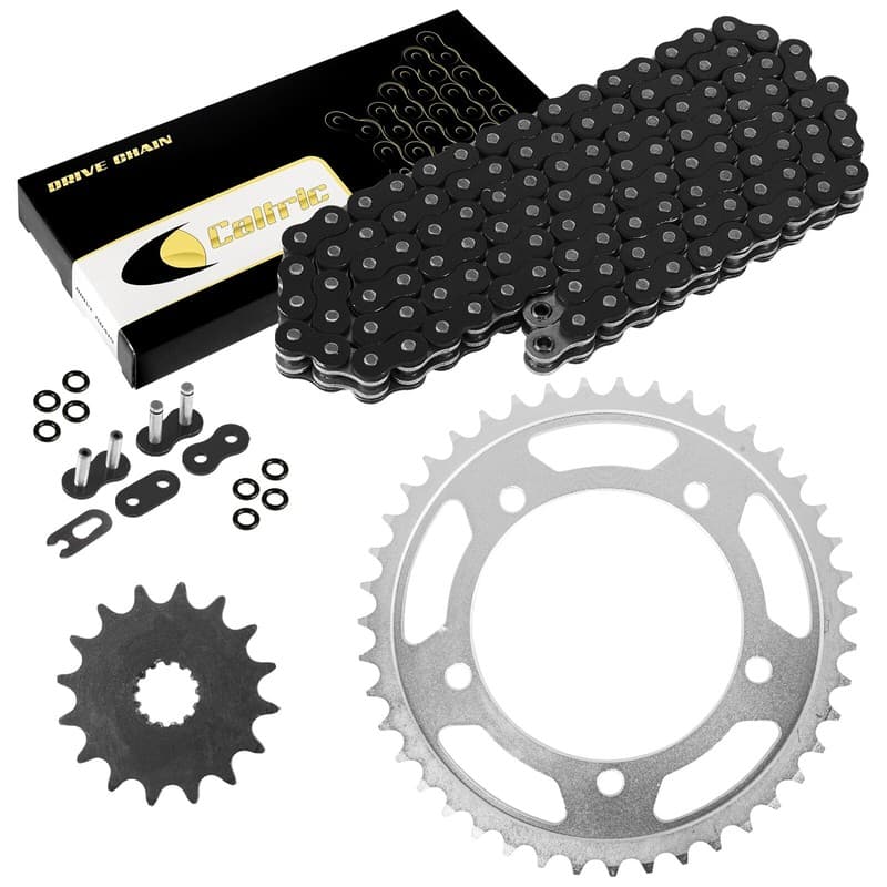 Black O-Ring Drive Chain & Sprockets Kit for Suzuki GSX-R600 GSXR600 2006-2010