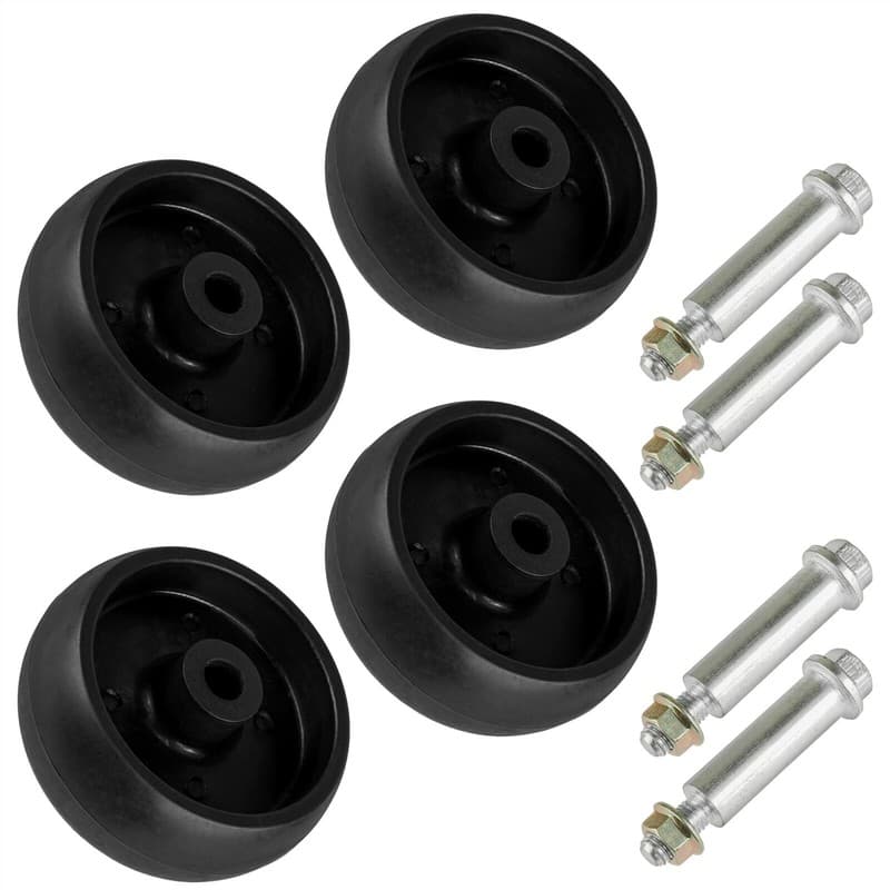 4 Deck Wheel w/ Bolt fits John Deere E150 E160 E170 E180 G100 G110 GX10168