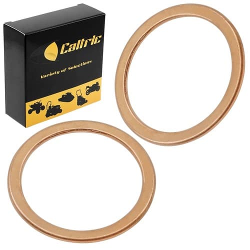 2 Exhaust Pipe Gaskets for Kawasaki Prairie 400 KVF400 4X4 1997-2002