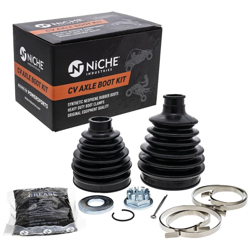 NICHE Rear CV Axle Boot Kit for Honda Pioneer 1000 1000-S 42240-HL4-A01 UTV
