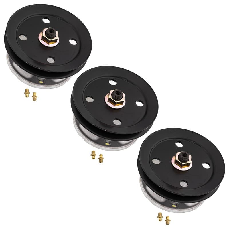 Deck Spindle Set for Scotts S2348 S2554 S2048 AM121342 AM121229 AM115528 3-Pack