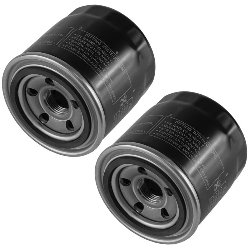 2 Pack Oil Filter for Kawasaki ZX-750 Ninja 750 ZX-7 ZX-7Rr ZX-7R Vulcan ZR750S