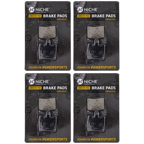 NICHE Brake Pad Set for Triumph Daytona 675 Yamaha FJR1300A Front Organic 4 Pack
