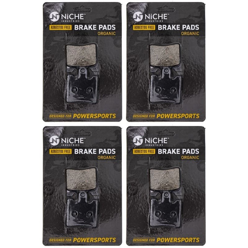 NICHE Brake Pad Set for Triumph Daytona 675 Yamaha FJR1300A Front Organic 4 Pack