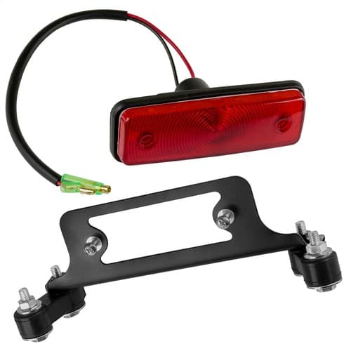 Caltric Taillight With Bracket & Hardware For Yamaha Blaster YFS200U 1988-2001
