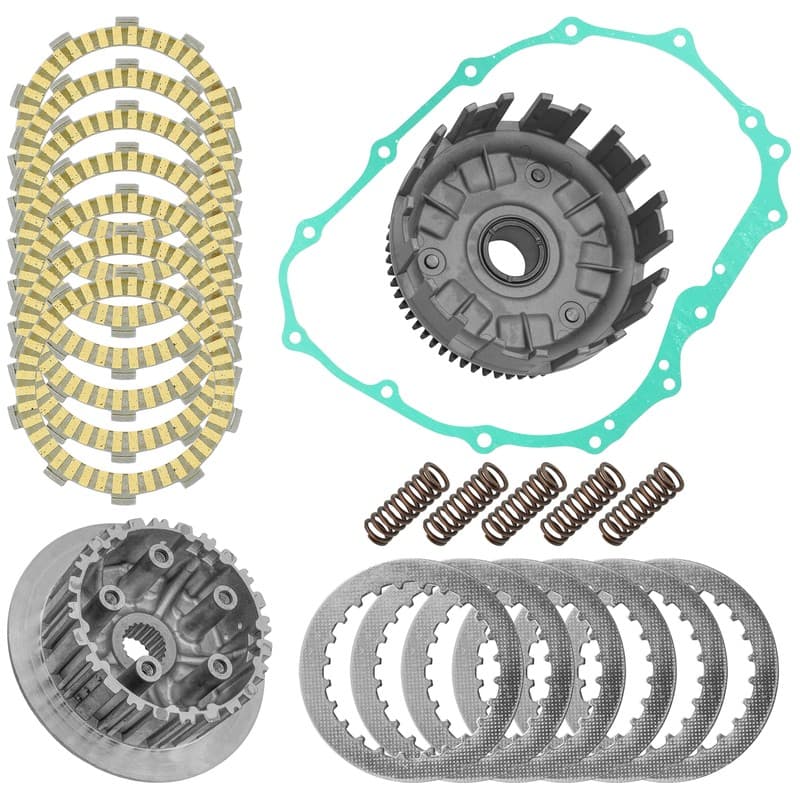 Clutch Center Basket Hub w/ Plates Kit for Honda Sportrax 400 TRX400EX 1999-2004