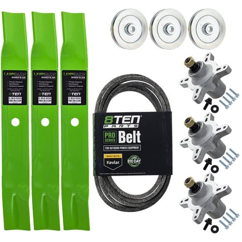 8TEN Blade Spindle Belt Kit for Toro TimeCutter MX5000 5000C 50-Inch 115-5059-03