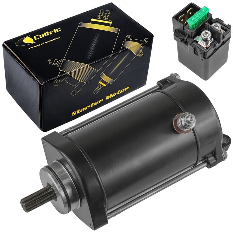 Starter And Relay Solenoid for Kawasaki Vulcan 1600 VN1600 2003-2008