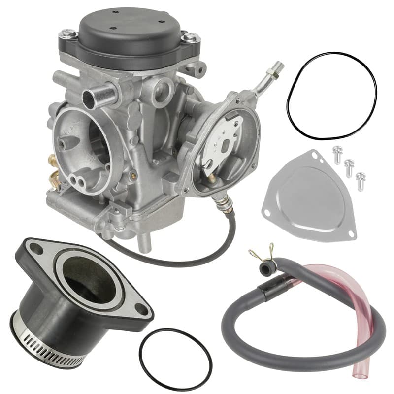 Carburetor & Intake Boot Joint For Yamaha Kodiak 400 YFM400 2x4 4x4 2000-2006