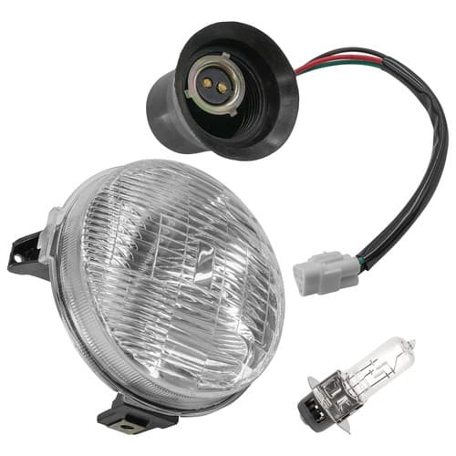Caltric Headlight For Yamaha Grizzly 450 YFM450 4X4 2007-2014 Left Or Right