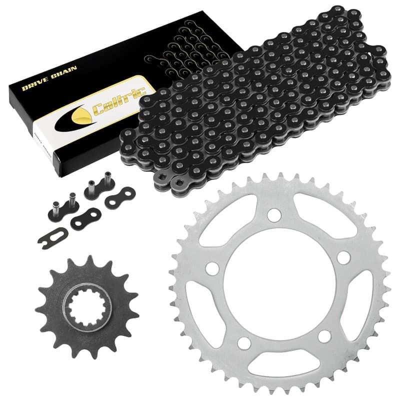 Black Drive Chain And Sprocket Kit for Honda CB600F 599 2004 2006