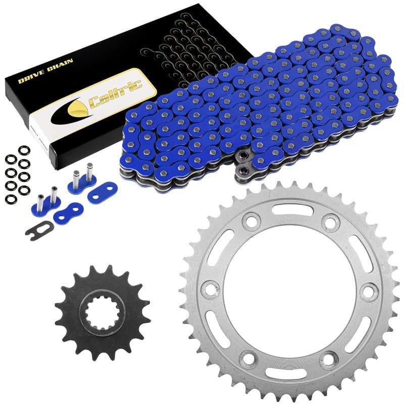 Blue O-Ring Drive Chain & Sprockets for Honda CBR929RR CBR954RR 2000-2003