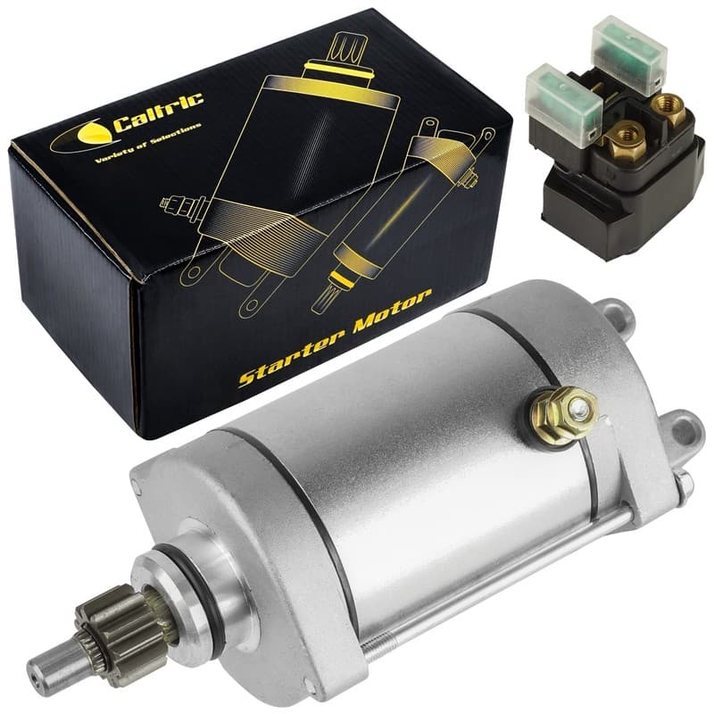 Starter & Relay Solenoid for Yamaha Raptor 660 YFM660 2001 02 03 2004 2005 ATV