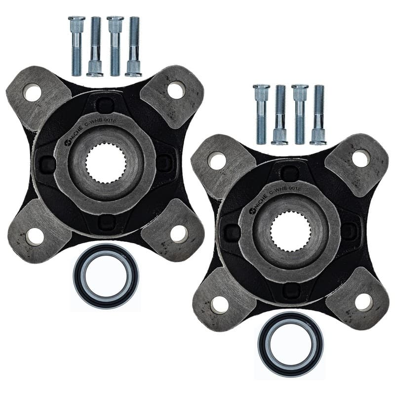 NICHE Front Rear Wheel Hub Kit Set For Polaris 2020-2023 RZR Pro XP 4 5143641