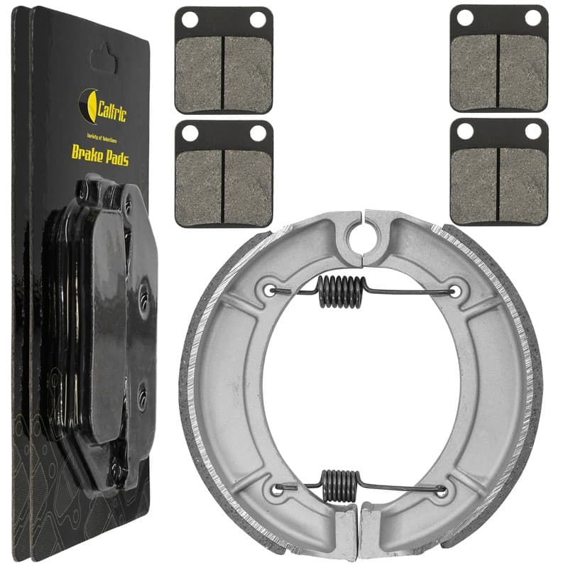 for Yamaha Big Bear 400 YFM400 Buckmaster 4WD 00-01 Front Rear Brake Pads Shoes