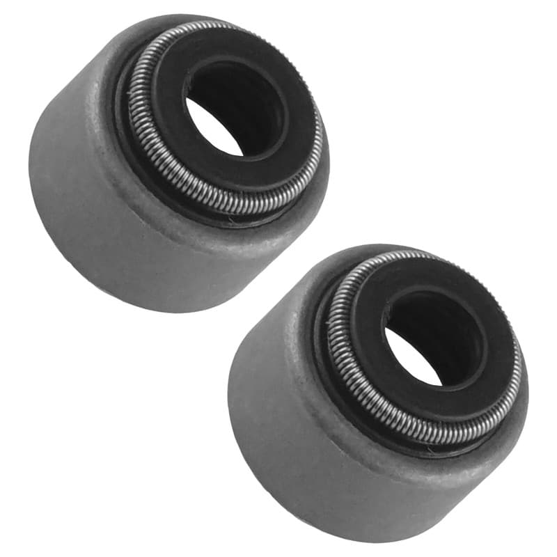 2X Valve Stem Seal For Yamaha Tri Moto 225 YTM225D 1983-1986