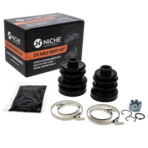 NICHE Front Left CV Axle Boot Kit for Yamaha 2016-2022 Kodiak 700 YFM700K ATV