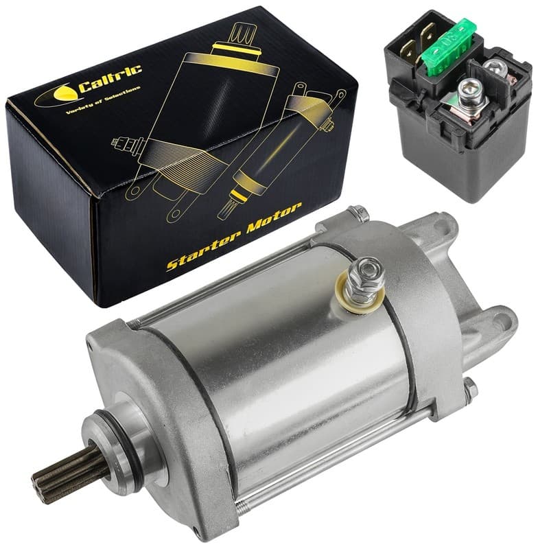 12V Starter with Relay Solenoid for Honda VTR100F Super Hawk 1000 1998 - 2002