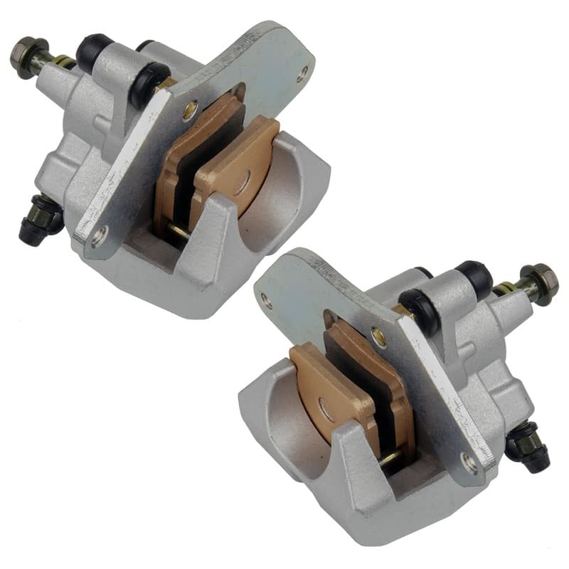 Front Left Right Brake Caliper W/ Pad For Honda TRX500FM Foreman 500 4X4 2012-19