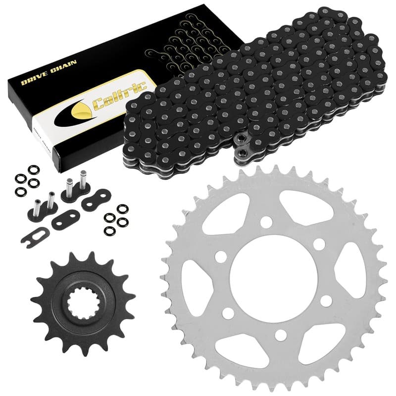 Black O-Ring Drive Chain & Sprocket Kit for Kawasaki ZX1000 Ninja ZX-10R 06 07