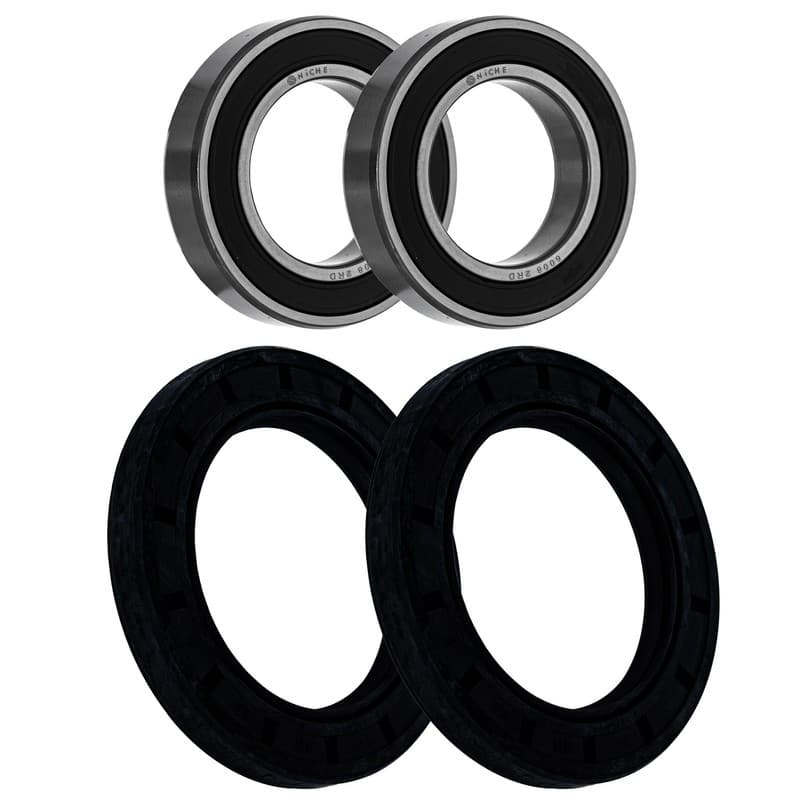 NICHE Wheel Bearing Seal Kit for Yamaha YTM200K YTM200L YTM200N 6008-2RD