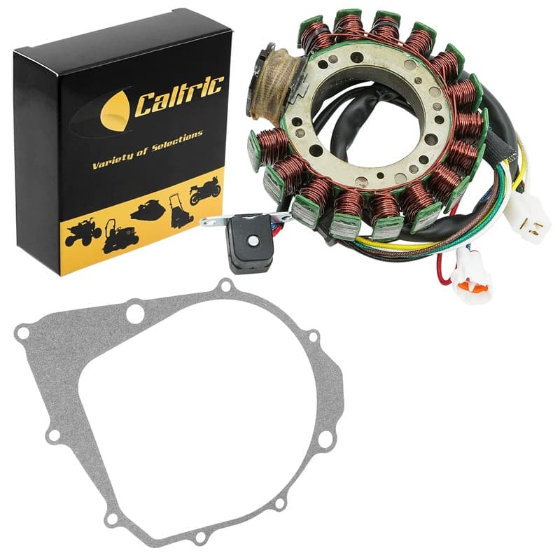 Stator & Gasket for Yamaha Big Bear 350 YFM350F YFM-350F 4x4 1995 1996 1997