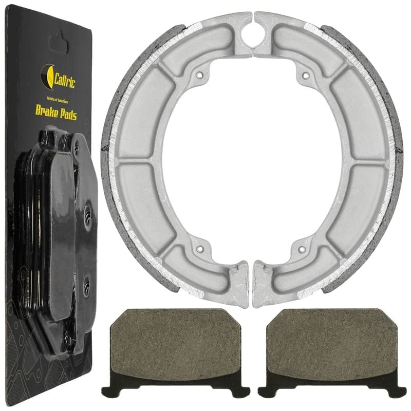 for Kawasaki KZ440 LTD Belt LTD Sport Belt 1982-83 Front Brake Pads & Rear Shoes
