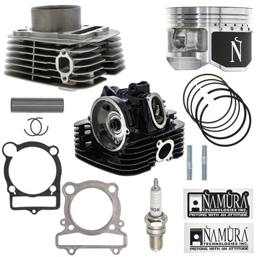NICHE Cylinder Head Namura Piston Gasket Kit for Yamaha Grizzly Raptor 350