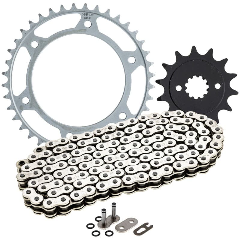 NICHE Sprocket Chain Set Honda CRF300L Rally 14/40 Tooth 520 O-Ring Front Rear