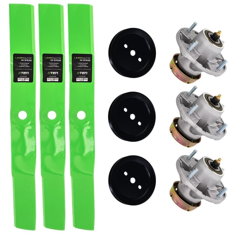 8TEN Blade Spindle Kit for John Deere 2305 2320 2520 62-Inch M152726 AM124498