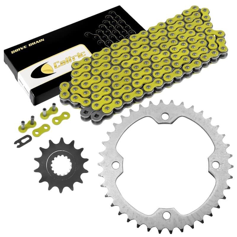 Drive Chain & Sprockets Kit for Yamaha YFZ450R YFZ450X 2009-2016