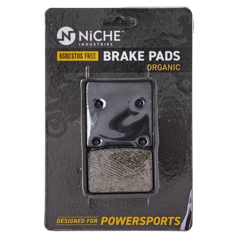 NICHE Brake Pad Set for Kawasaki Ninja ZX12R ZX7R ZRX1200R ZRX1100 Rear Organic