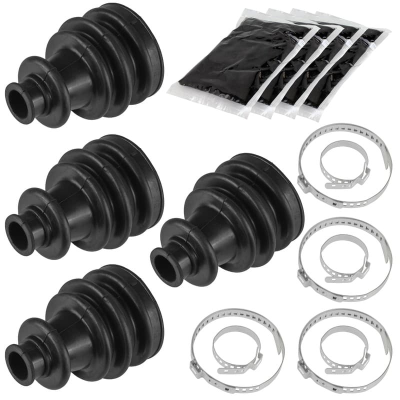 2 Front Right Left Axle CV Boot Kit for Polaris Ranger 800 EFI Midsize Eps 2014