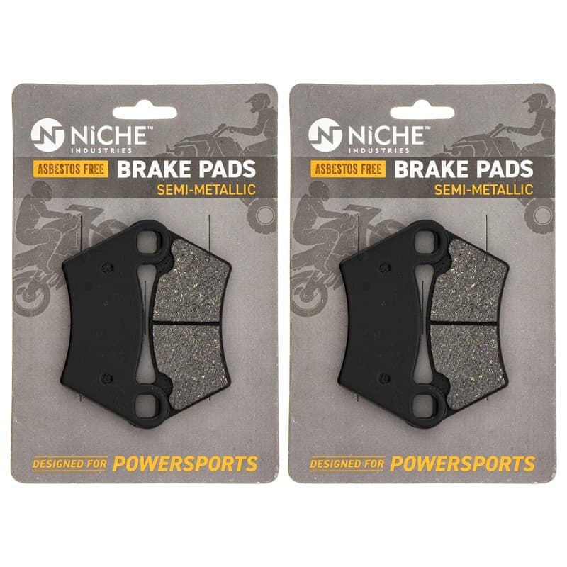 NICHE Semi-Metallic Brake Pad Set for Polaris RZR Ranger 800 1910672 2000-2018