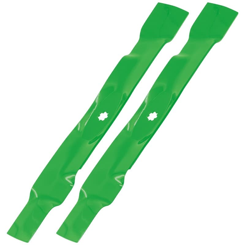 2 Deck Blade For John Deere X145 X300 X304 Z225 Z235 S240 (21 3/8"L - 2.6"W)