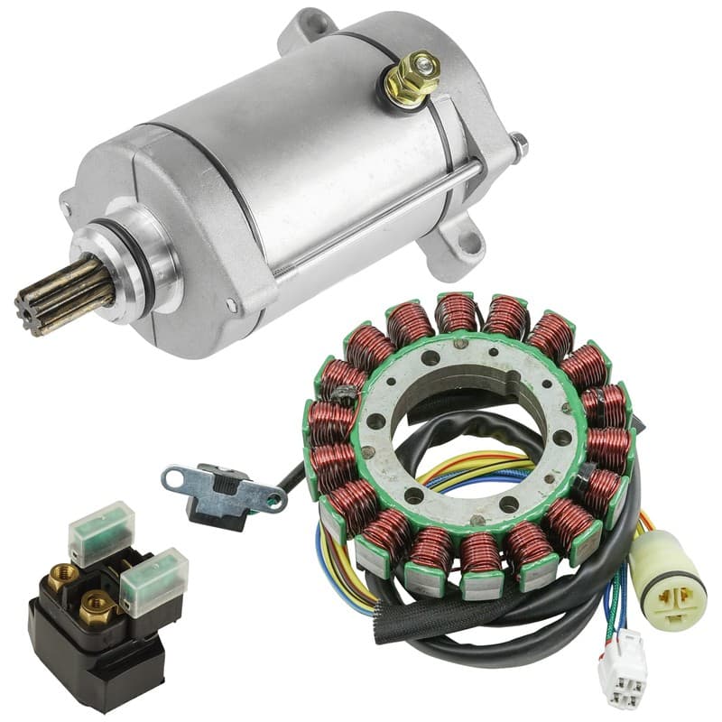 Stator Starter Solenoid for Yamaha 400 Kodiak 2000 2001 2002 2003 2004 2005 2006