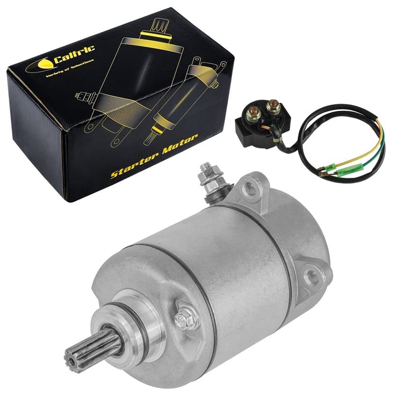 Caltric Starter and Relay Solenoid for Honda 250 TRX250 X TRX250X 2009 2011-2020